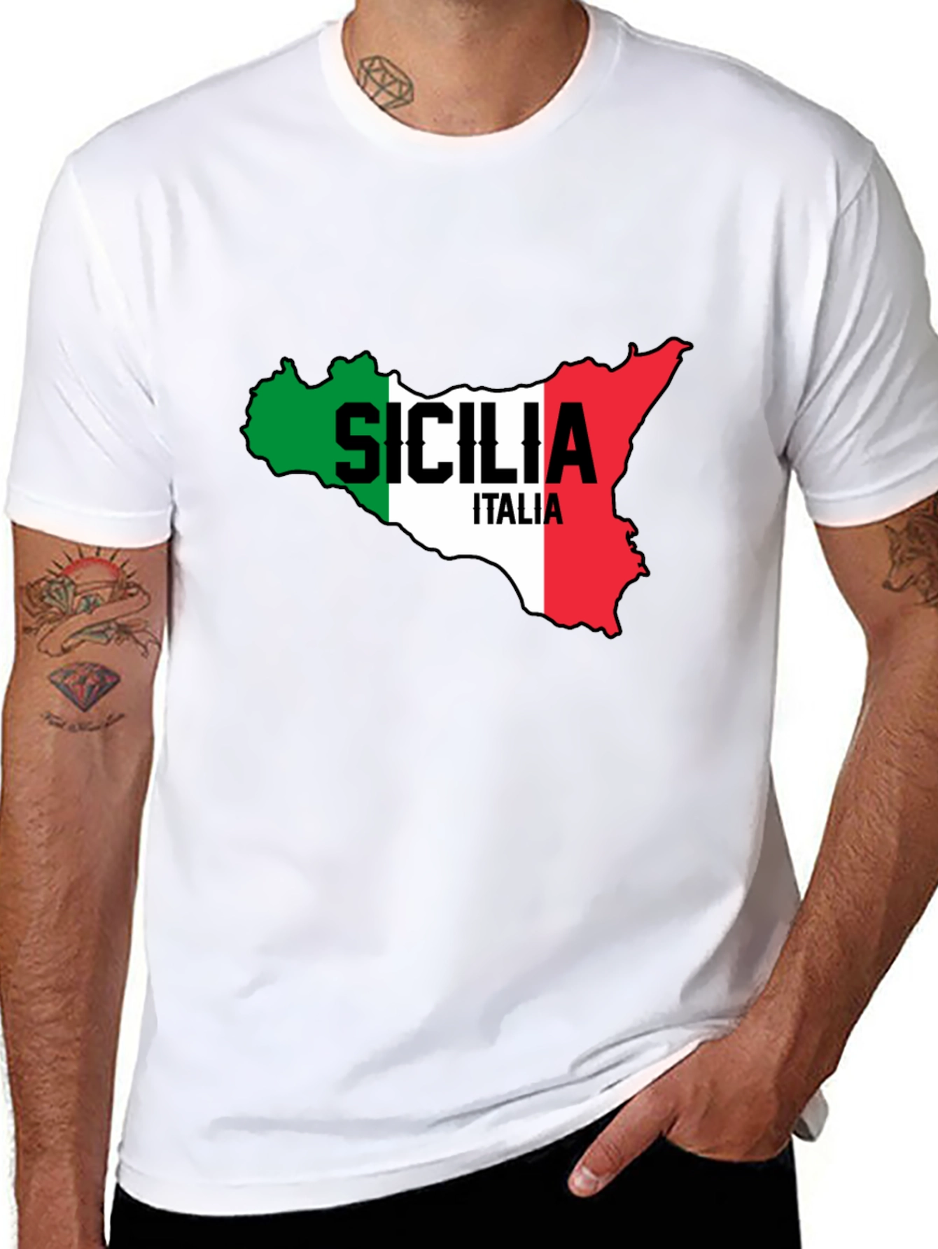 Sicilia Italia T-Shirt - Italian Pride