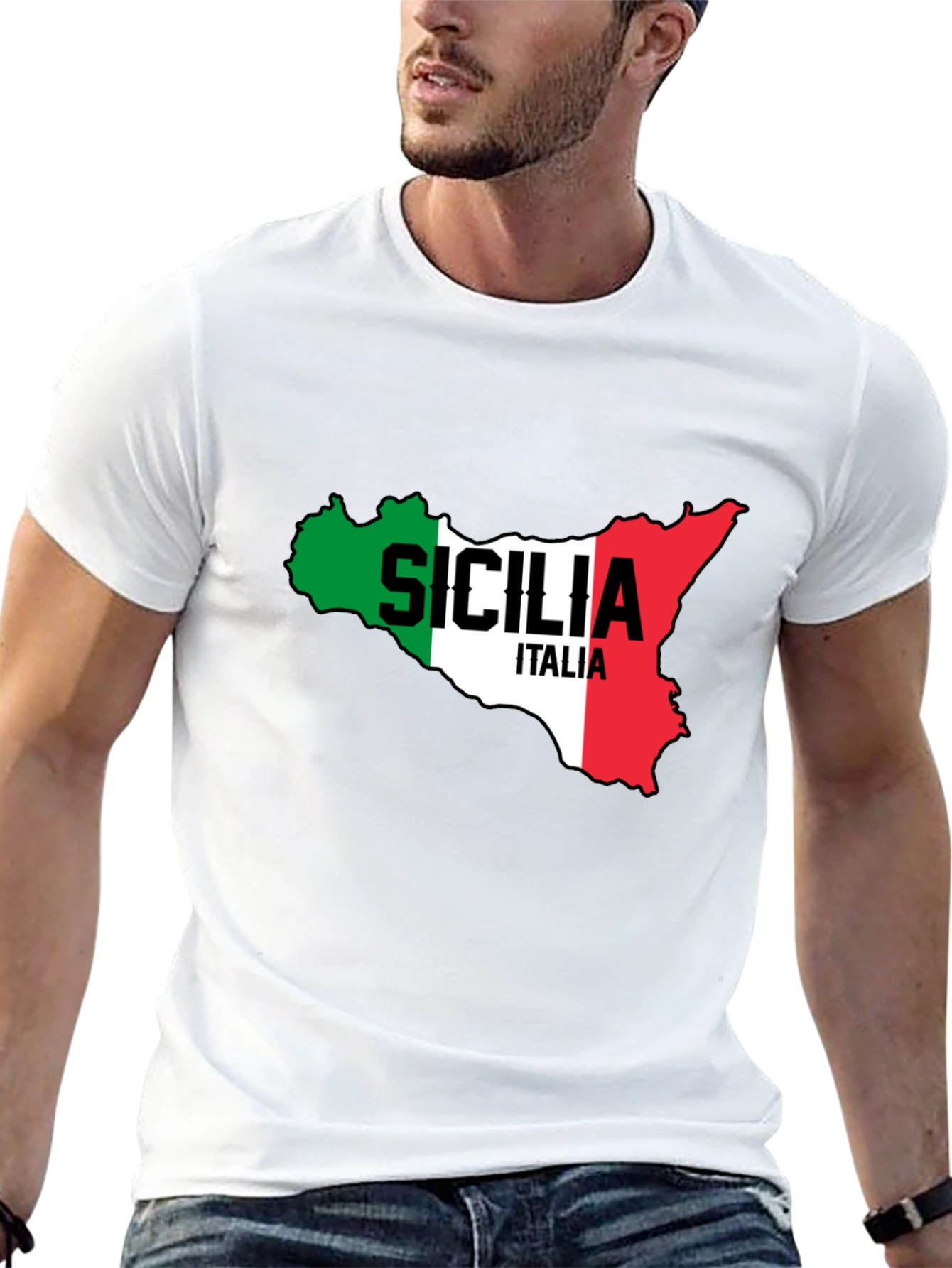 Sicilia Italia T-Shirt - Italian Pride