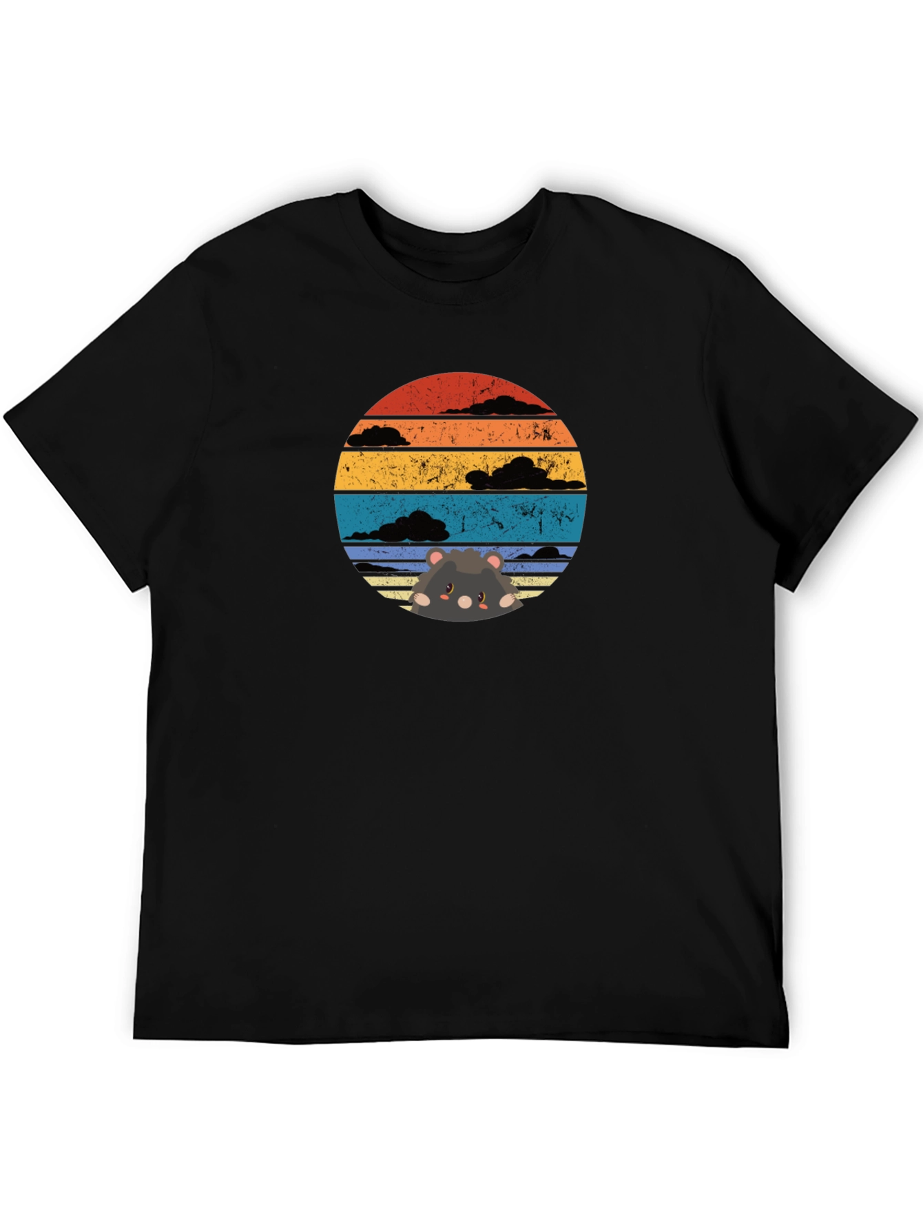 Sunset Hamster T-Shirt