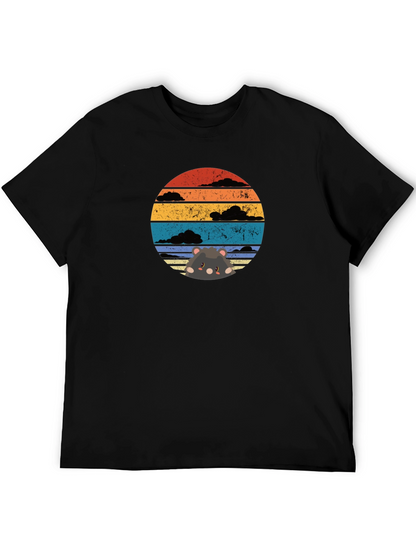 Sunset Hamster T-Shirt