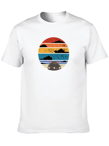 Sunset Hamster T-Shirt