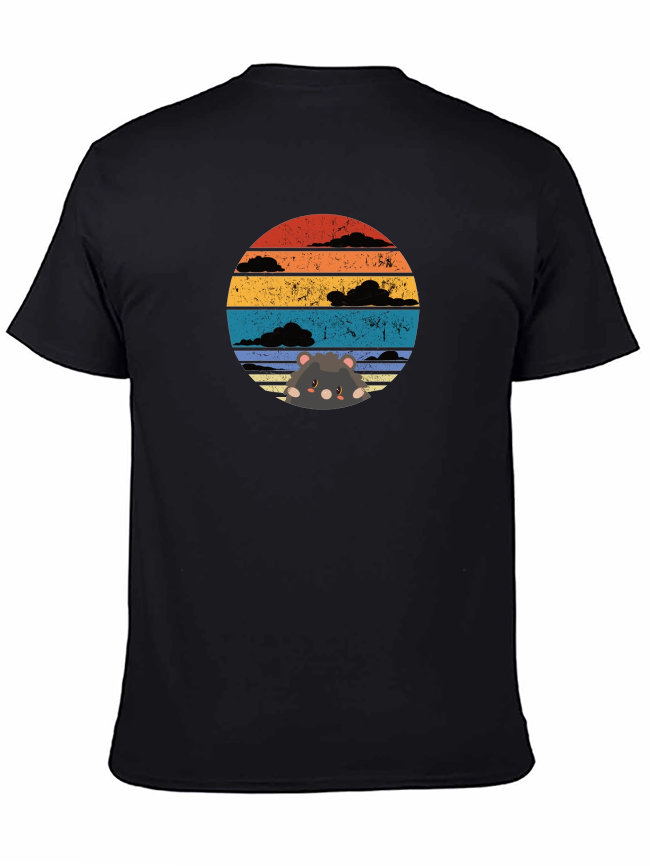 Sunset Hamster T-Shirt