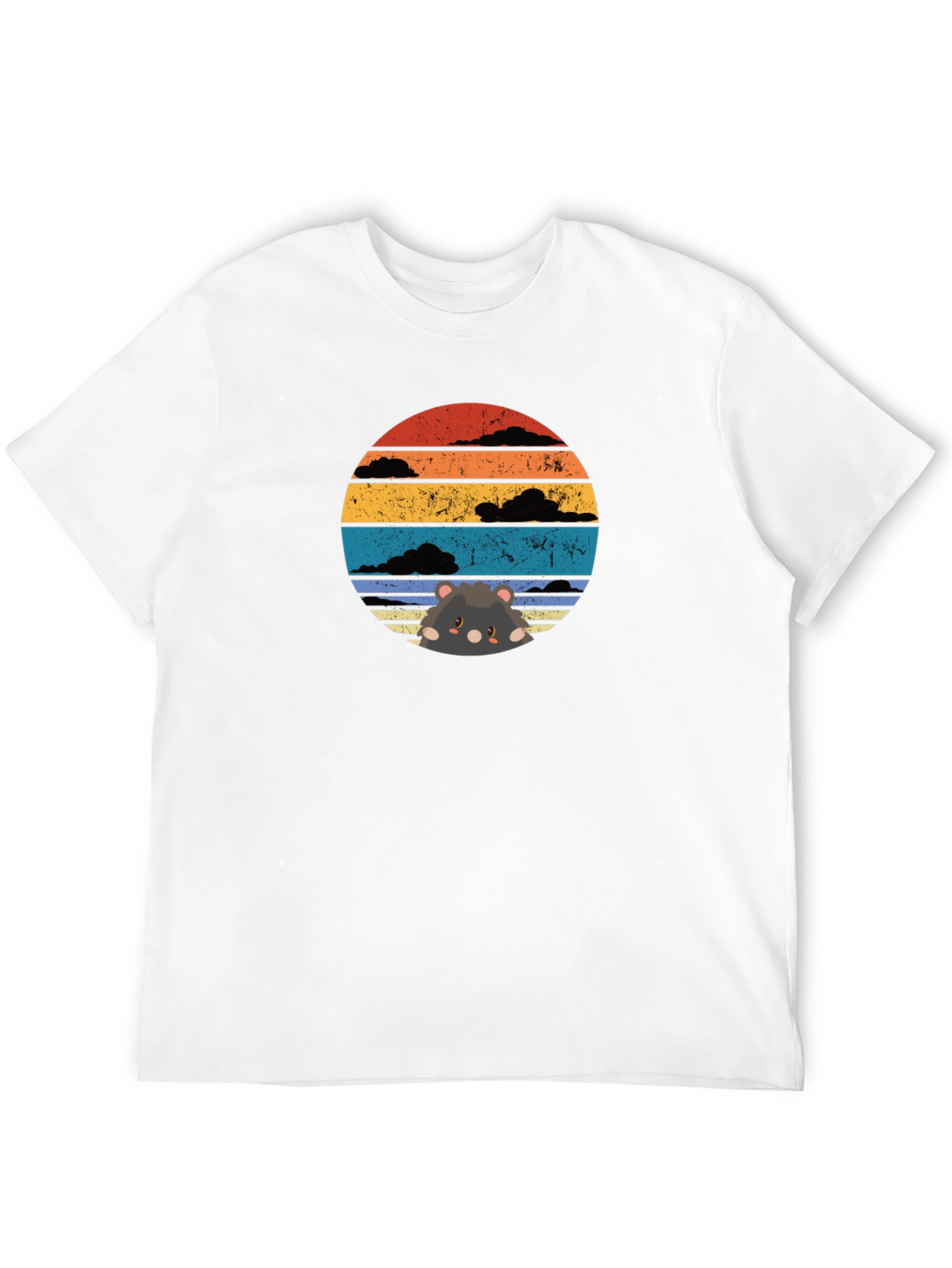 Sunset Hamster T-Shirt