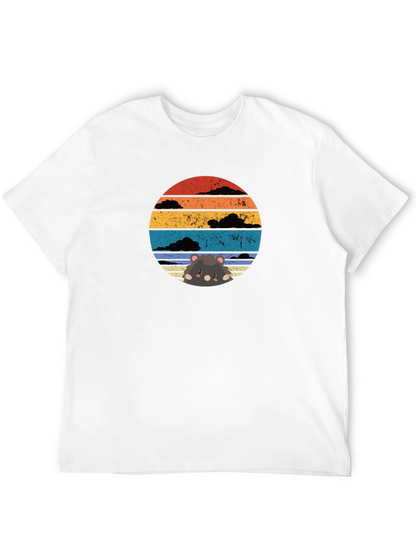 Sunset Hamster T-Shirt