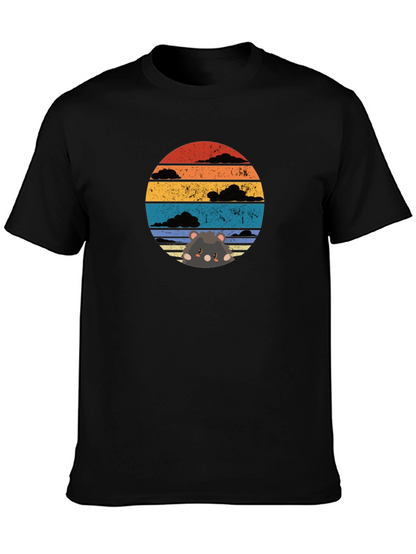 Sunset Hamster T-Shirt