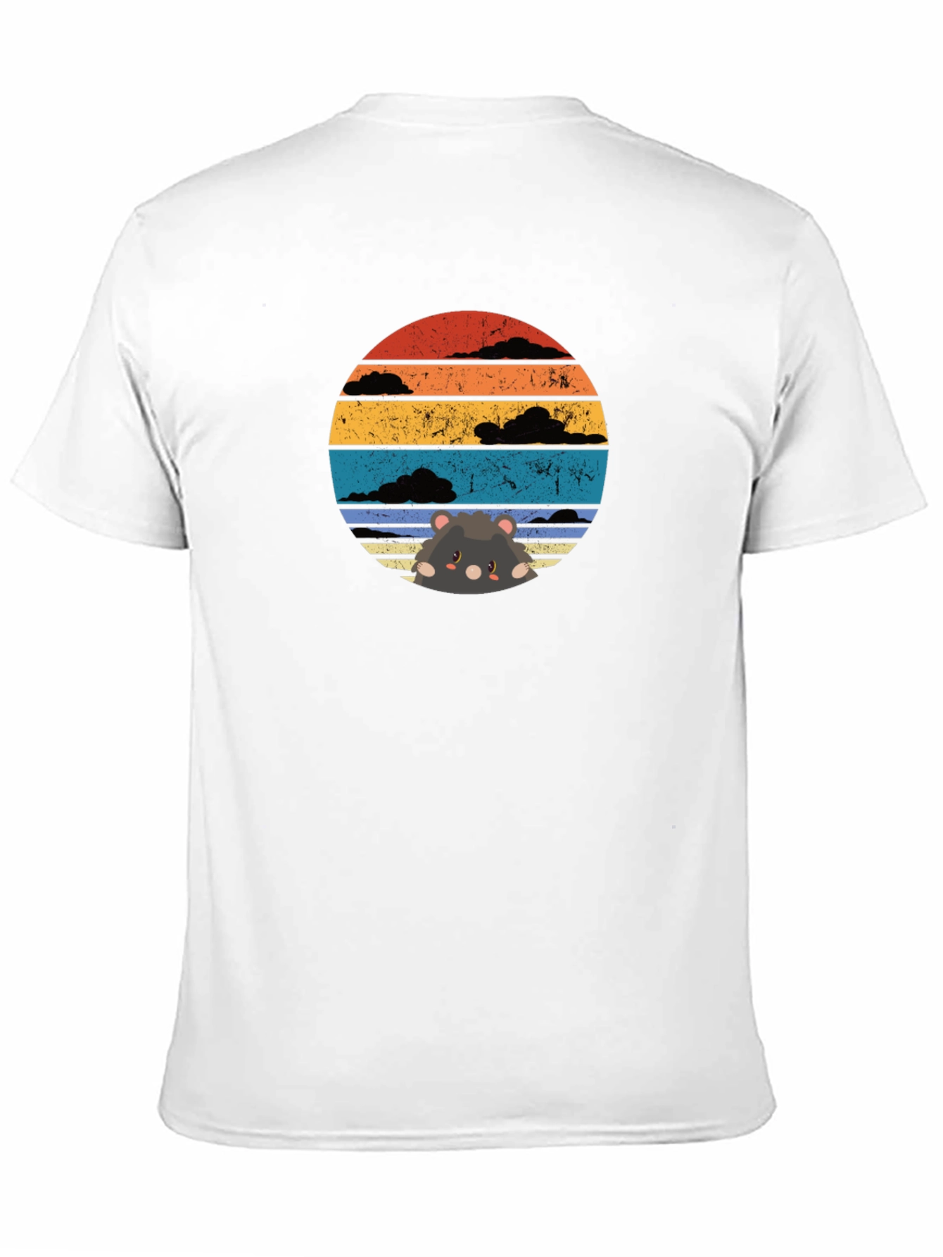 Sunset Hamster T-Shirt