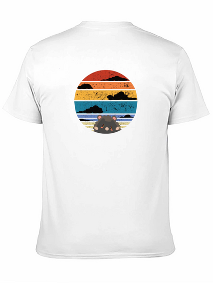 Sunset Hamster T-Shirt