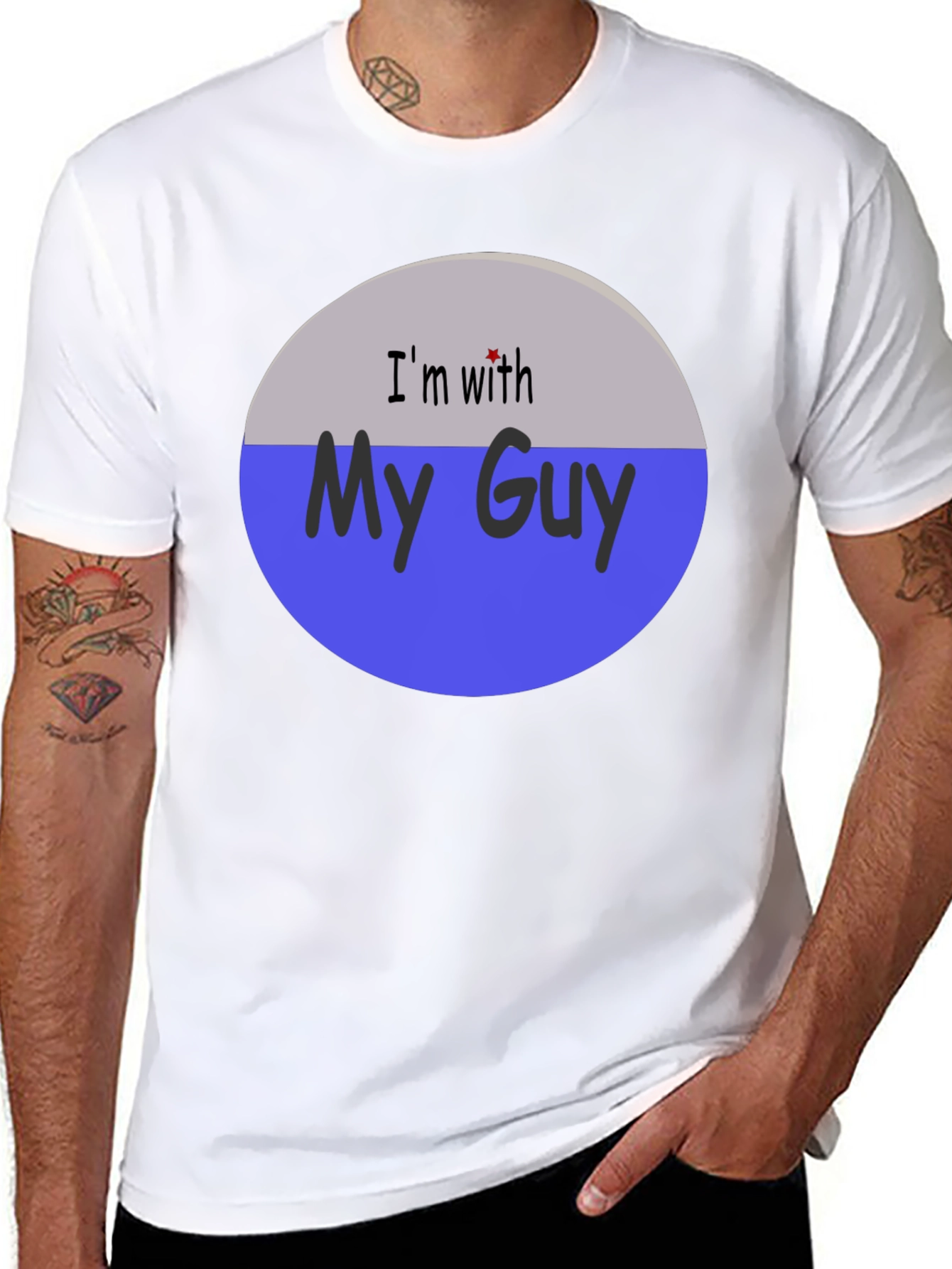 Im With My Guy Graphic T-Shirt