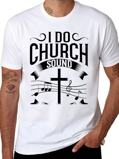 I Do Church Sound Black T-Shirt