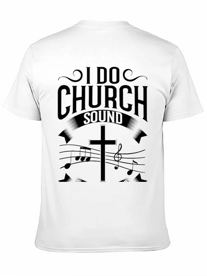 I Do Church Sound Black T-Shirt