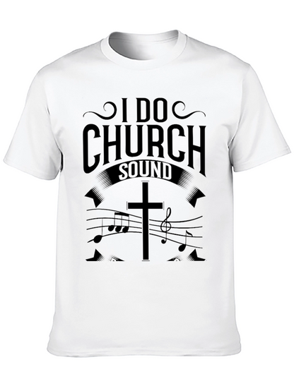 I Do Church Sound Black T-Shirt