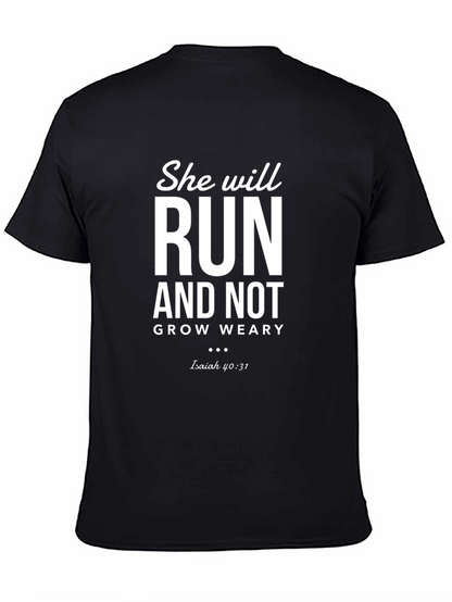 She Will Run Christian T-Shirt