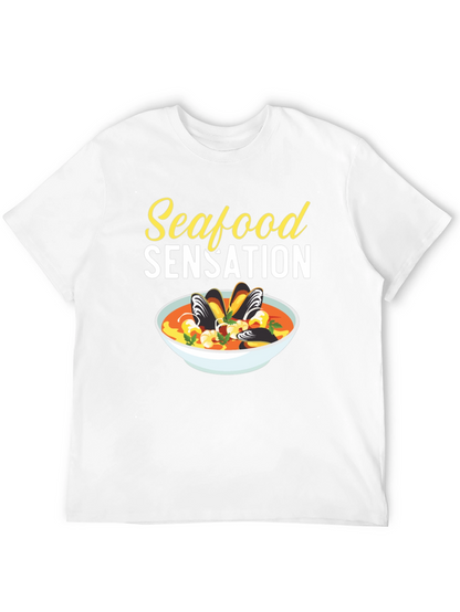 Seafood Sensation T-Shirt - Foodie Tee