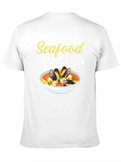 Seafood Sensation T-Shirt - Foodie Tee