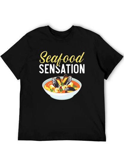 Seafood Sensation T-Shirt - Foodie Tee