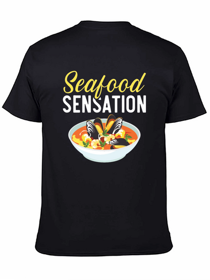 Seafood Sensation T-Shirt - Foodie Tee