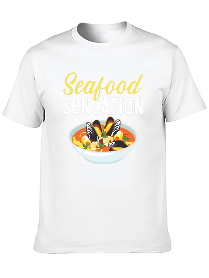 Seafood Sensation T-Shirt - Foodie Tee