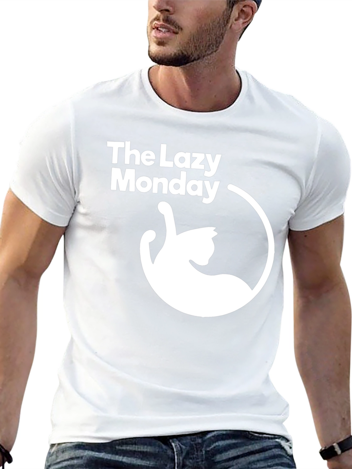 The Lazy Monday T-Shirt - Relaxed Fit Soft Cotton