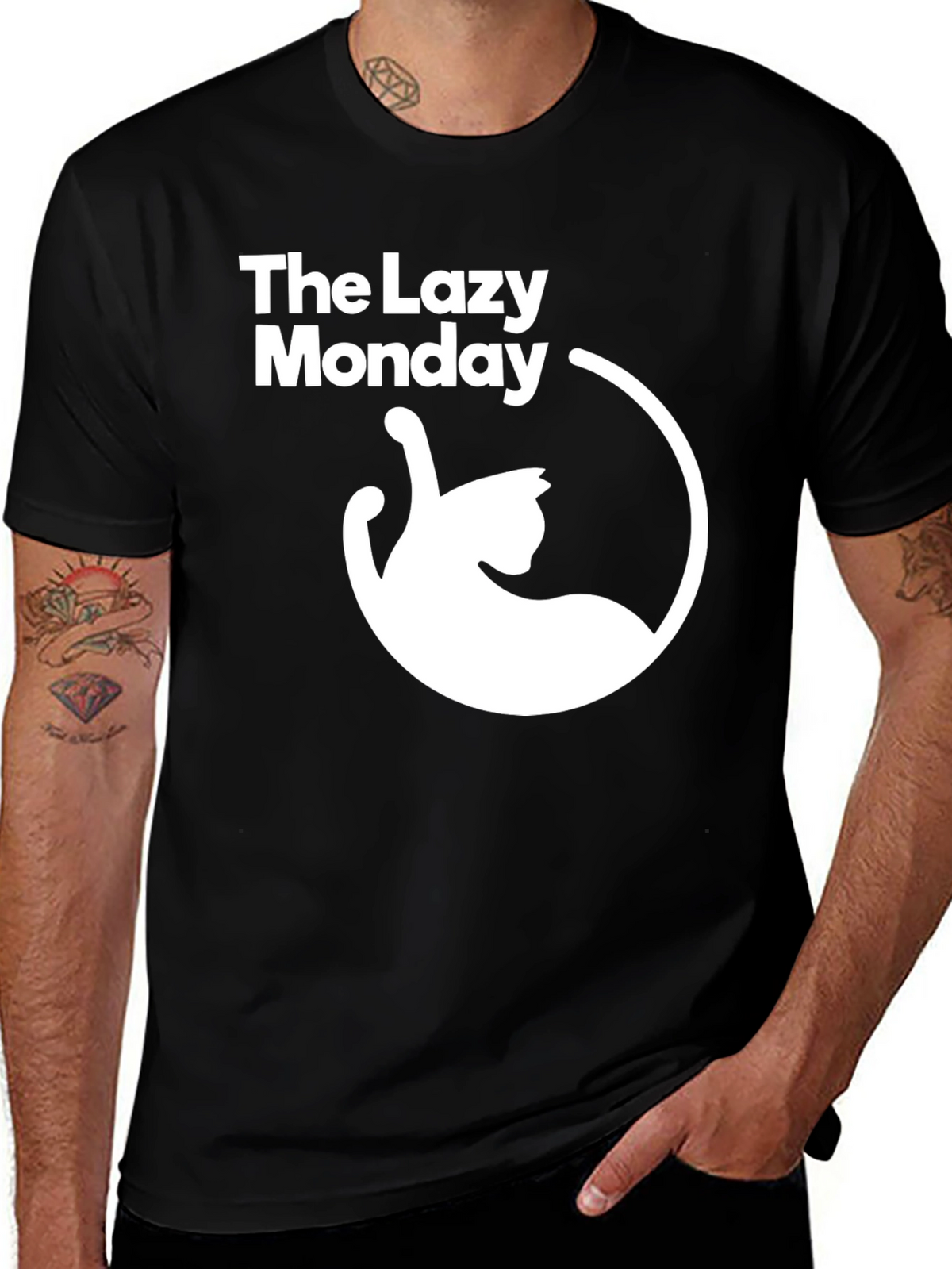 The Lazy Monday T-Shirt - Relaxed Fit Soft Cotton