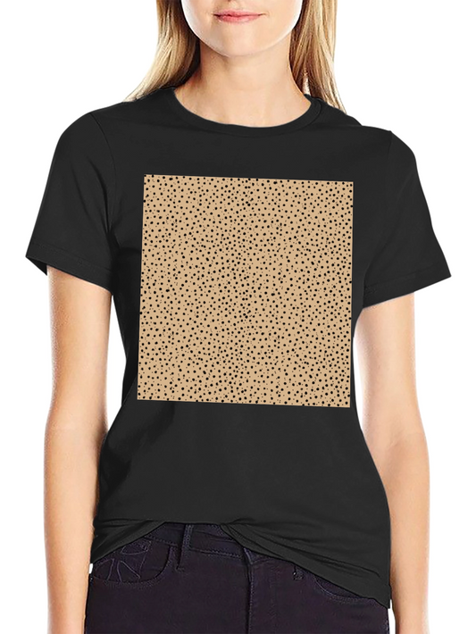 Unique Pattern Tee - Stylish & Comfortable Black T-Shirt