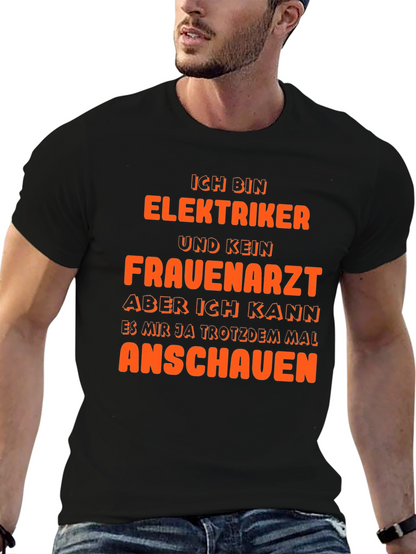 Electrician Humor T-Shirt - Funny Job Tee