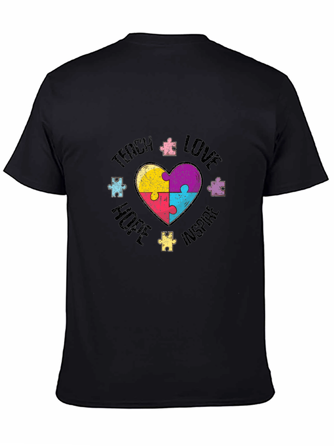 Teach Love Hope Autism Awareness T-Shirt