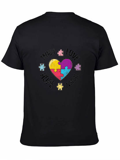 Teach Love Hope Autism Awareness T-Shirt