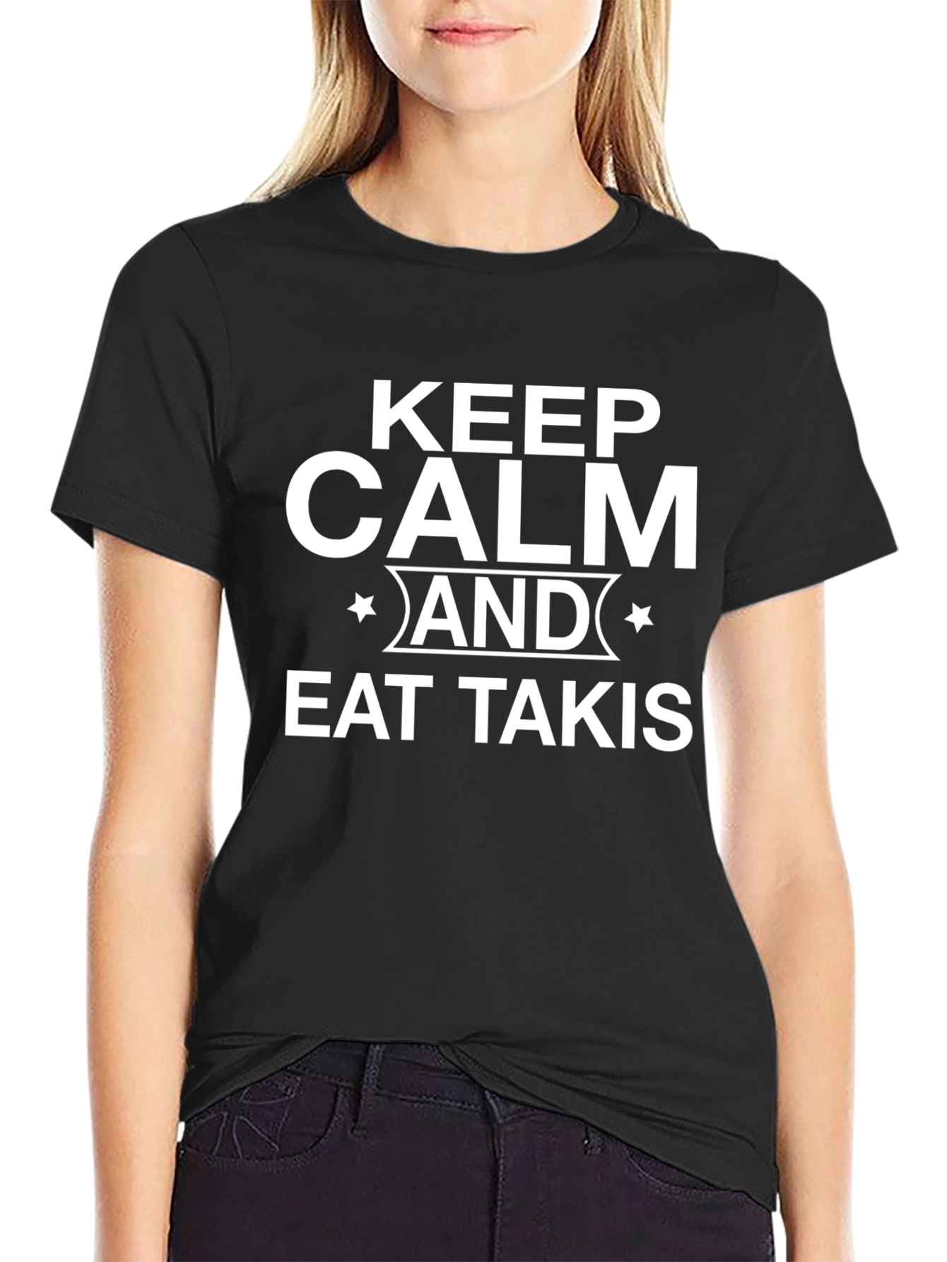 Keep Calm & Eat Takis - Novelty Graphic T-Shirt