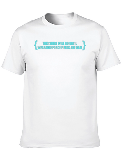 Geeky Force Fields Graphic T-Shirt