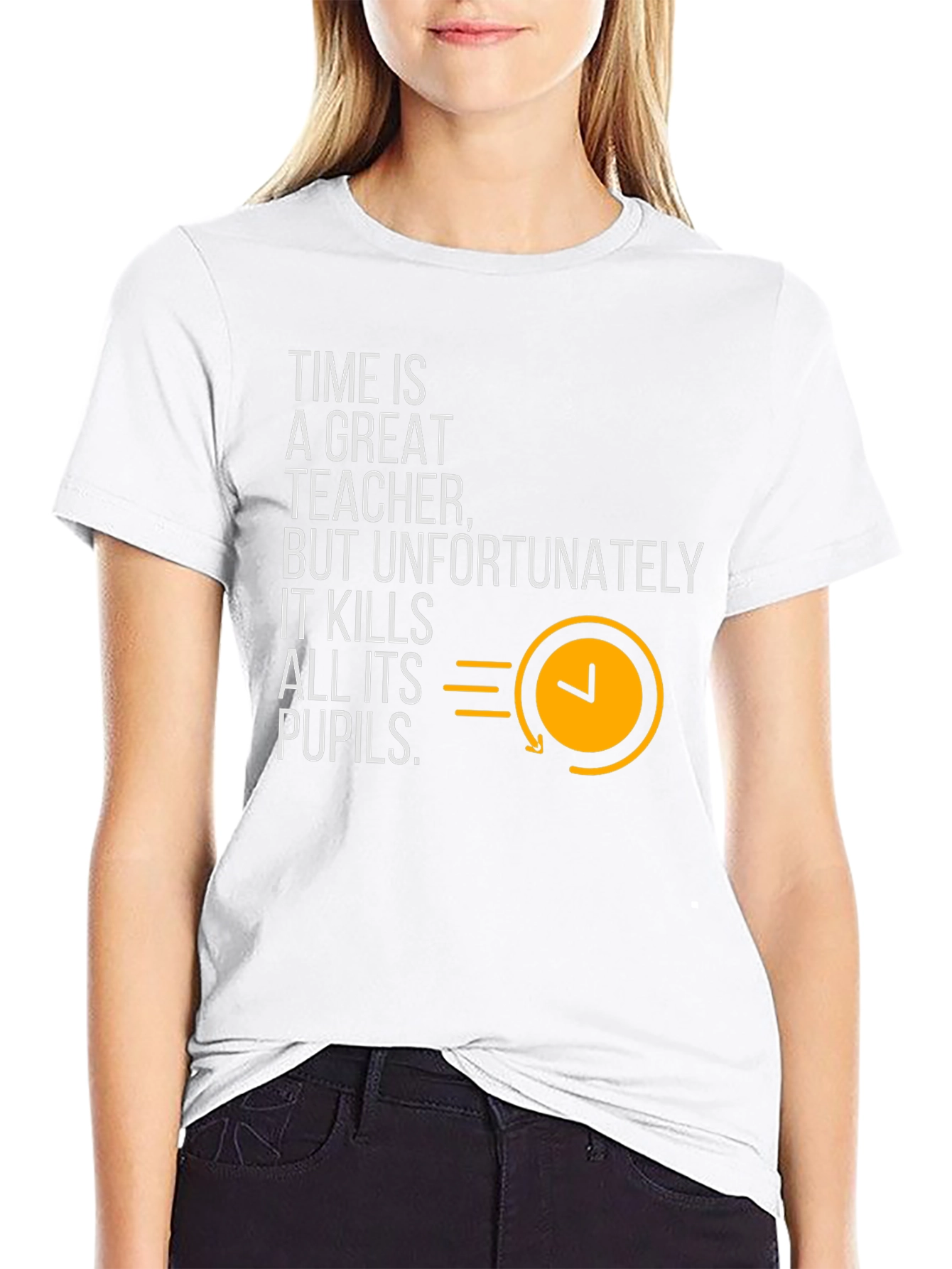 Time is a Great Teacher Graphic Tee