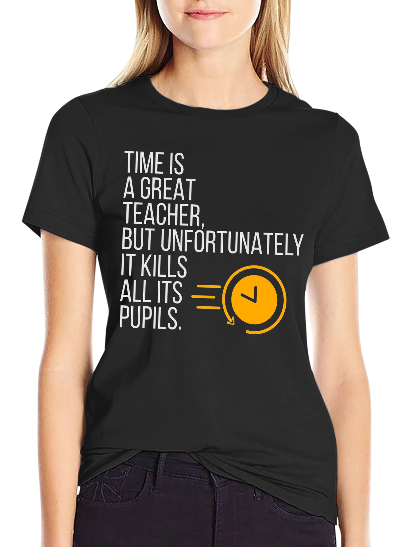 Time is a Great Teacher Graphic Tee
