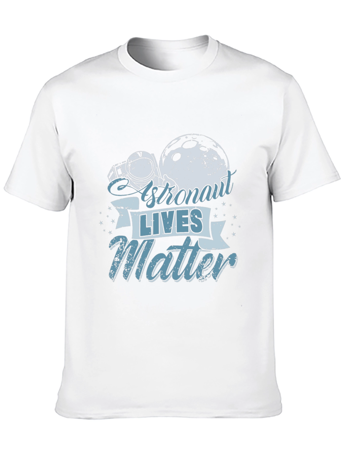 Astronaut Lives Matter Graphic T-Shirt - Space Theme