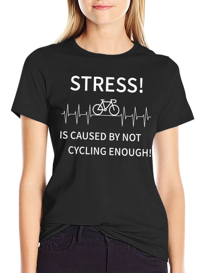 Stress Cycling T-Shirt: Ride Away Your Worries!