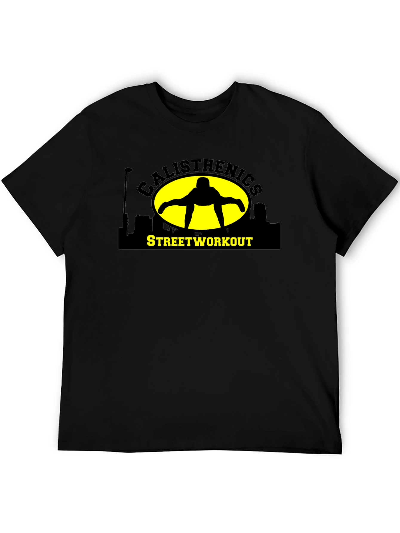 Calisthenics Street Workout Black T-Shirt
