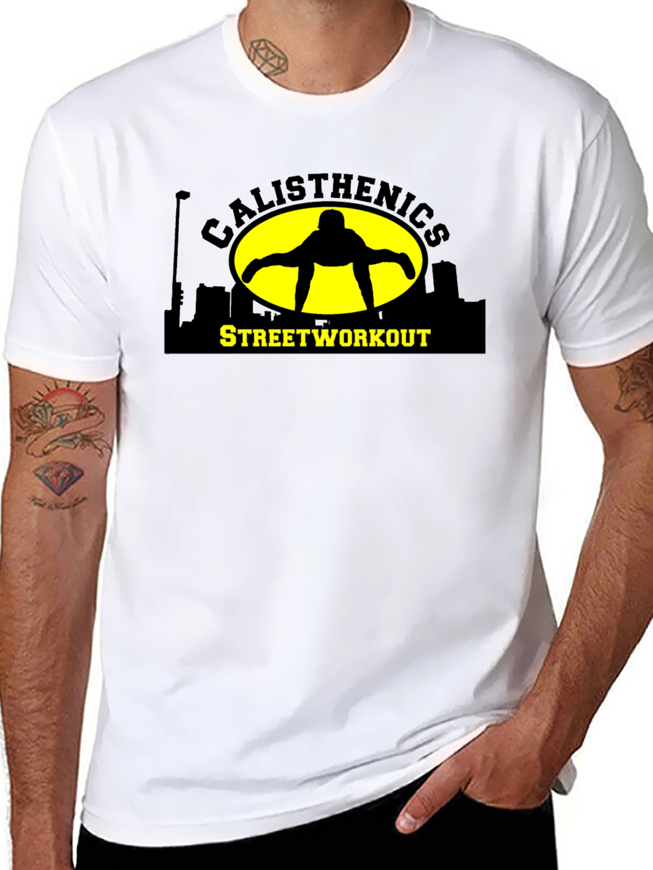 Calisthenics Street Workout Black T-Shirt