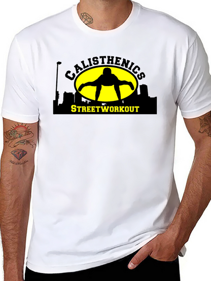 Calisthenics Street Workout Black T-Shirt