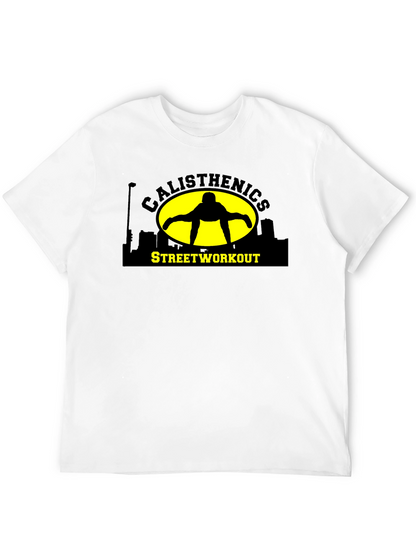 Calisthenics Street Workout Black T-Shirt