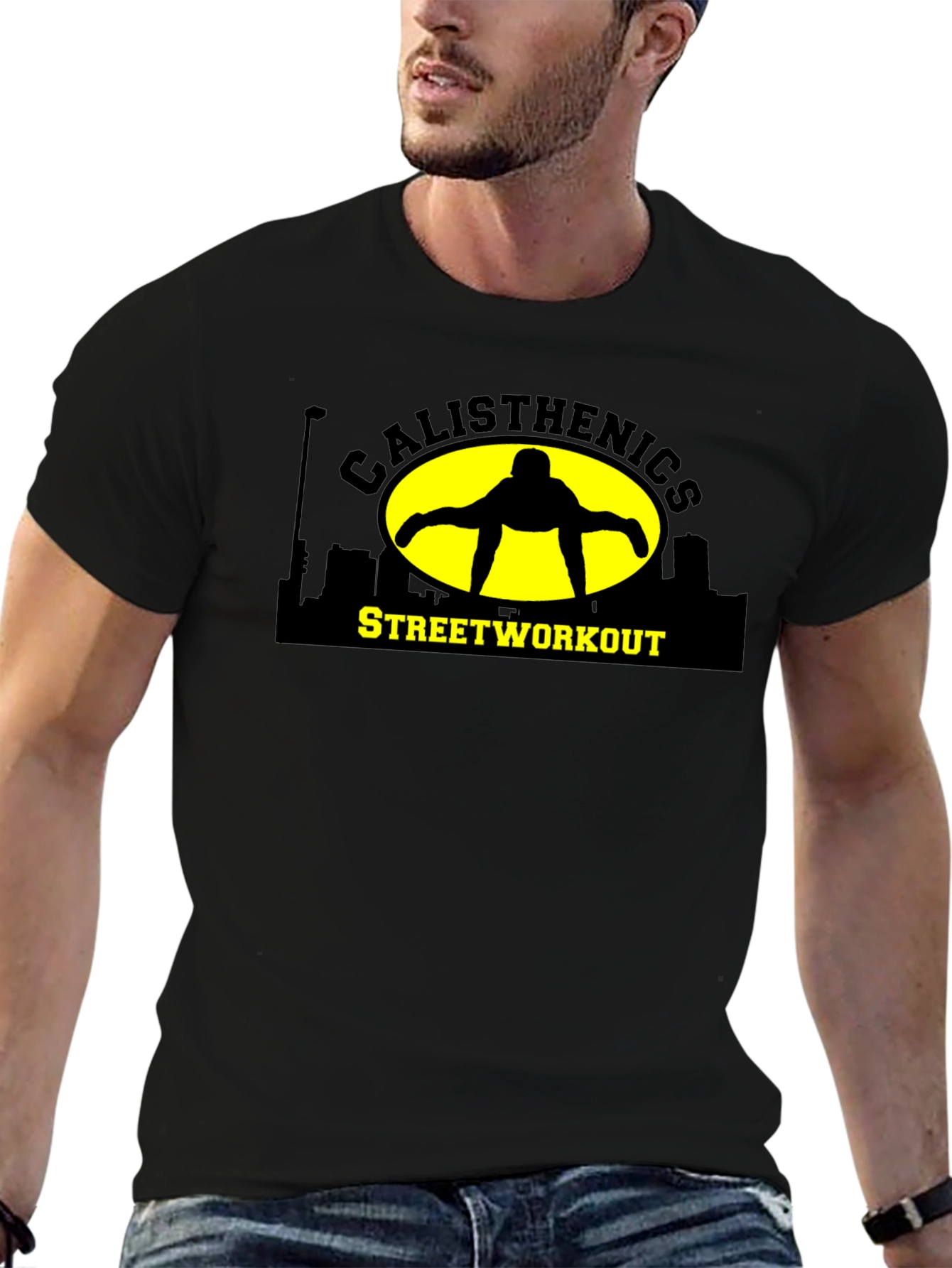 Calisthenics Street Workout Black T-Shirt
