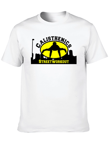 Calisthenics Street Workout Black T-Shirt