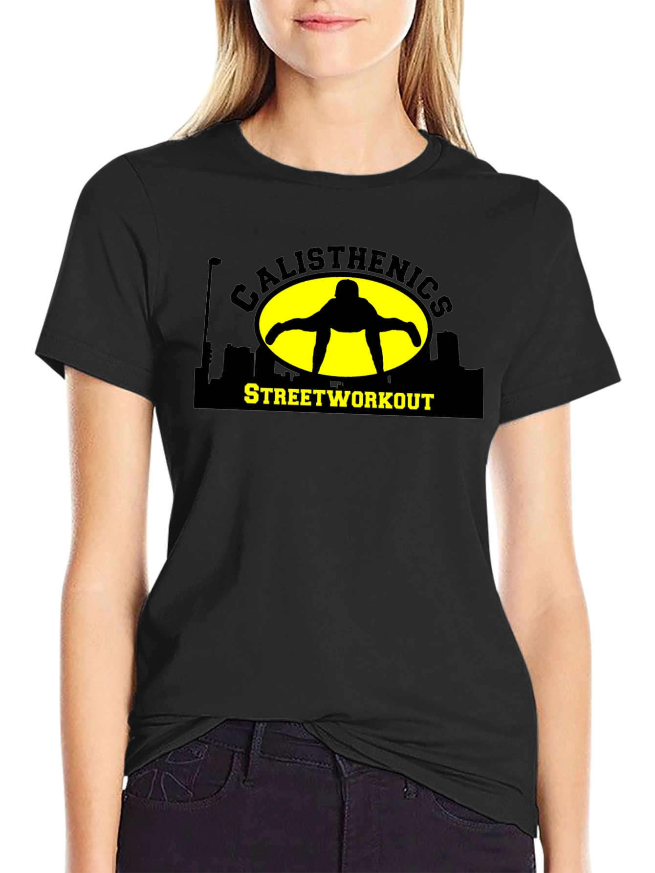 Calisthenics Street Workout Black T-Shirt