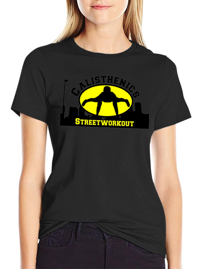 Calisthenics Street Workout Black T-Shirt