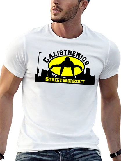 Calisthenics Street Workout Black T-Shirt