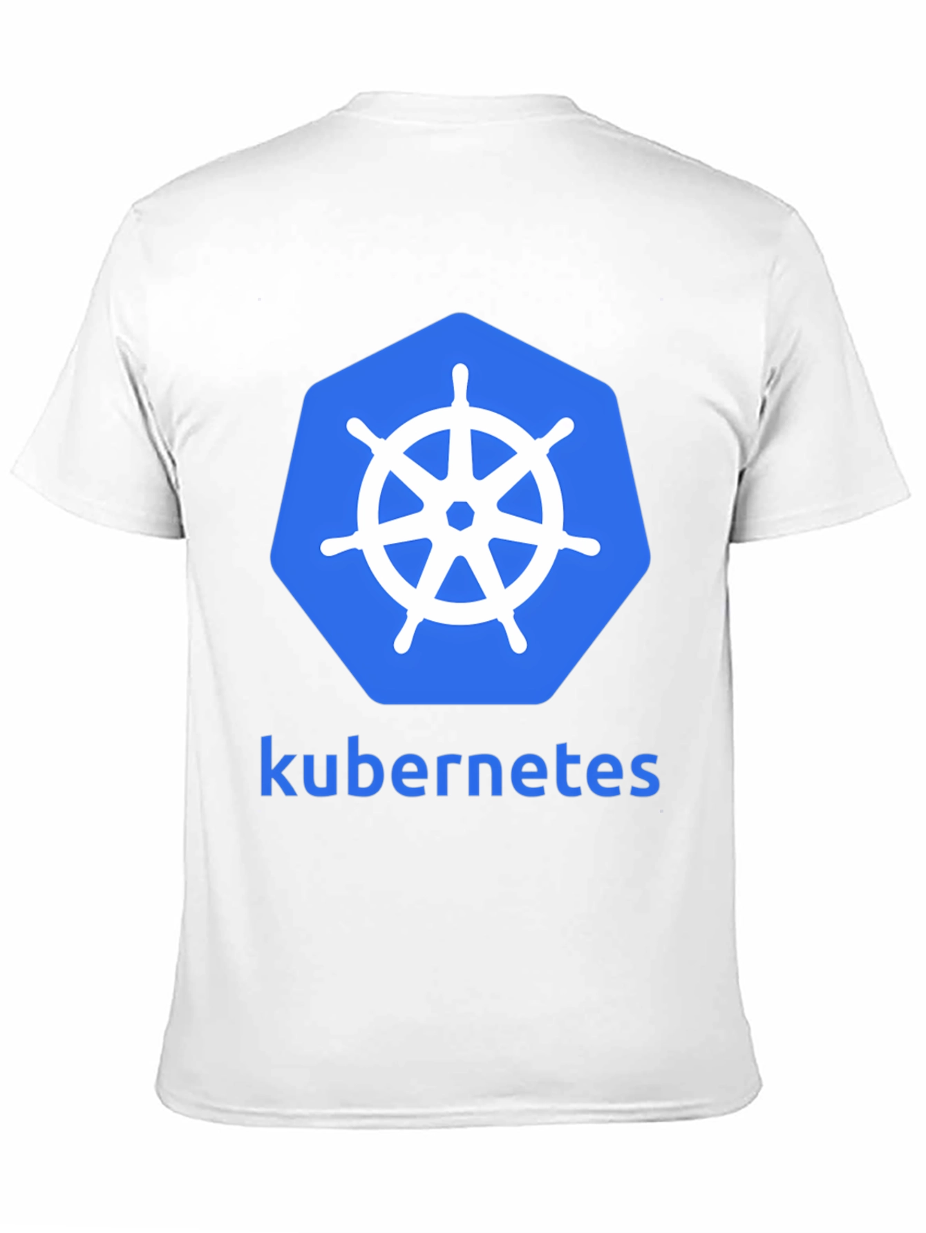 Kubernetes Logo Graphic Tee - Modern Developer T-Shirt