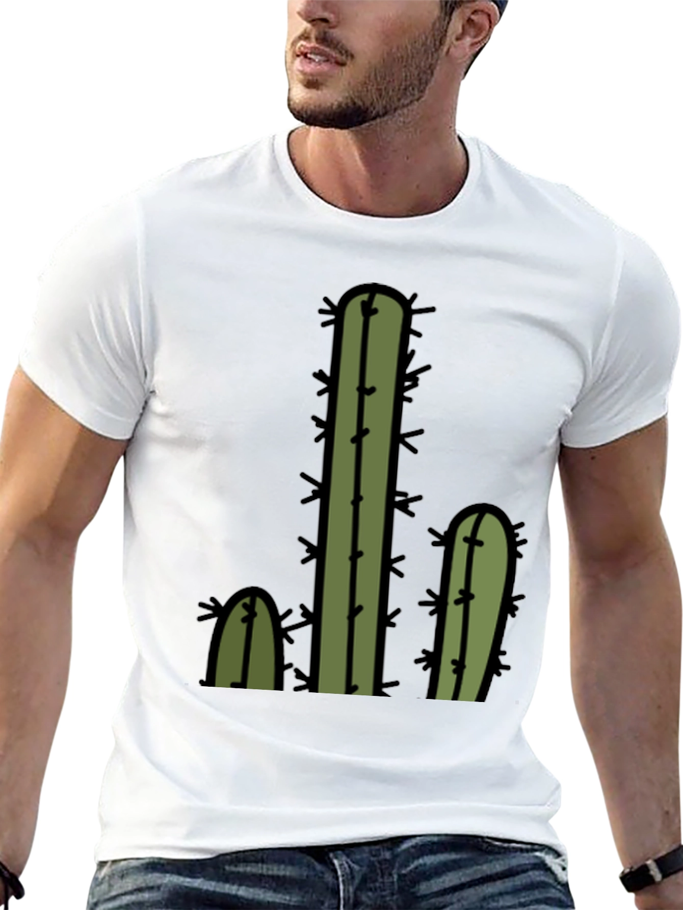 Cactus Graphic Tee - Desert Humor T-Shirt