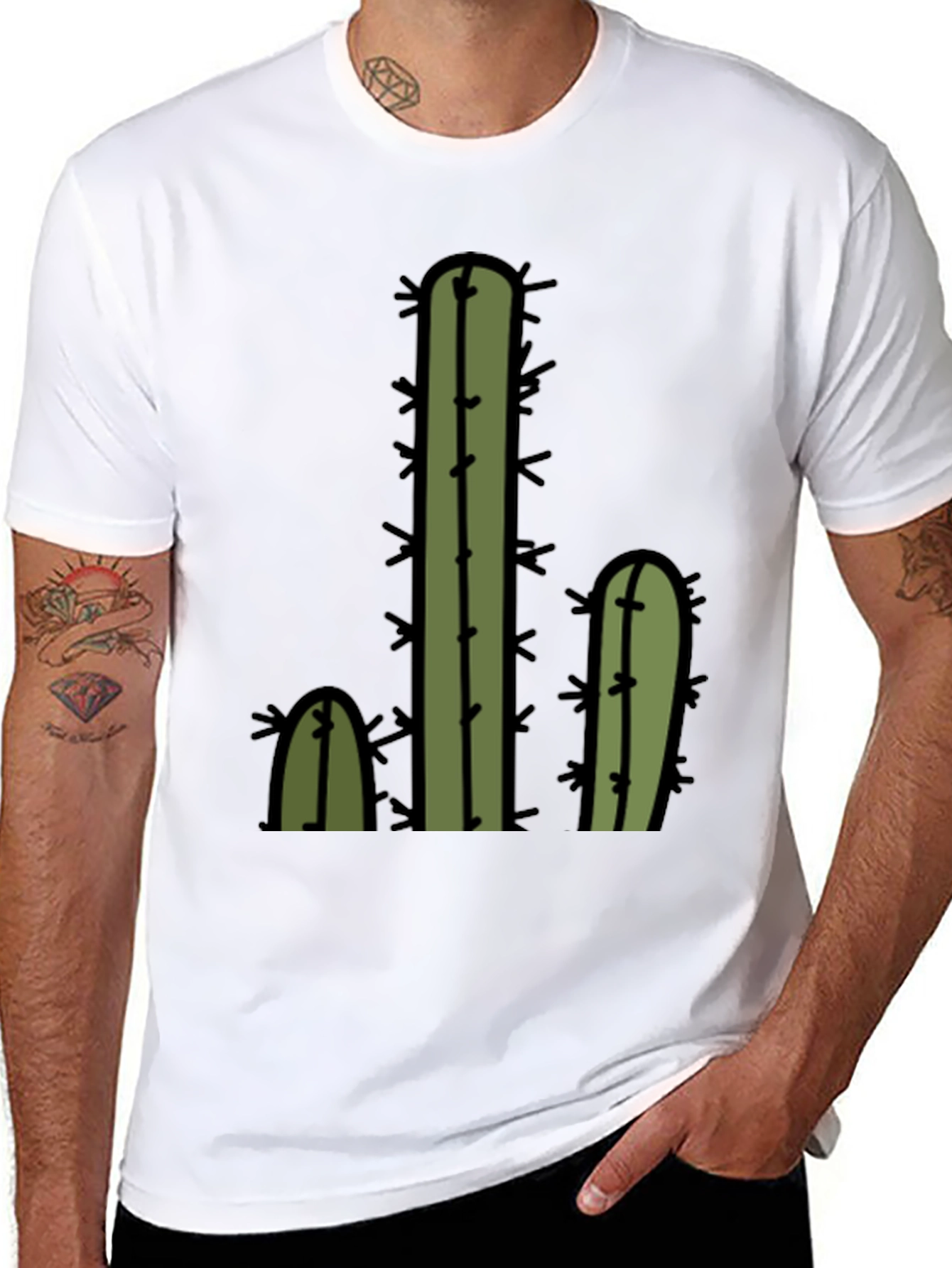 Cactus Graphic Tee - Desert Humor T-Shirt