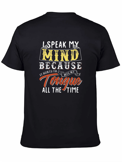 Speak My Mind Graphic T-Shirt