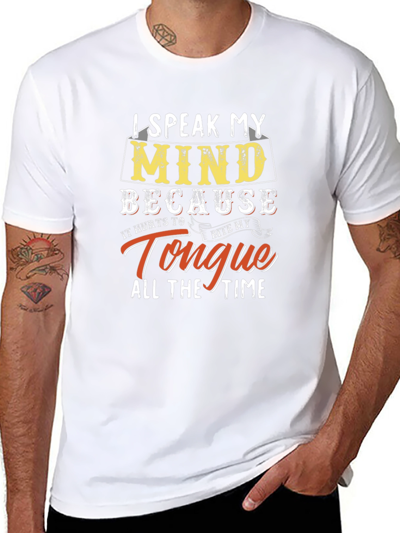 Speak My Mind Graphic T-Shirt