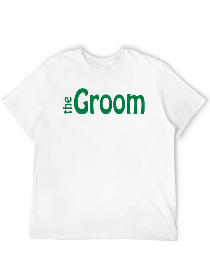 The Groom Wedding T-Shirt - Black