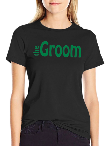 The Groom Wedding T-Shirt - Black