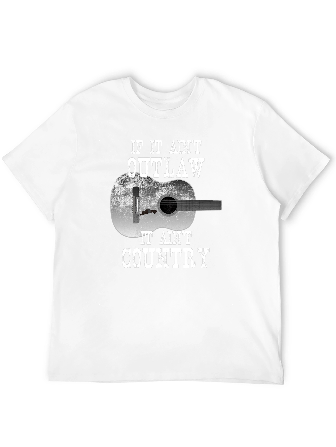 Outlaw Country Guitar Graphic Tee
